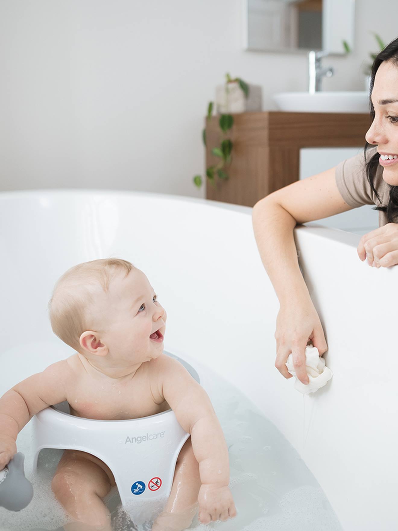 Anneau de bain Angelcare bleu