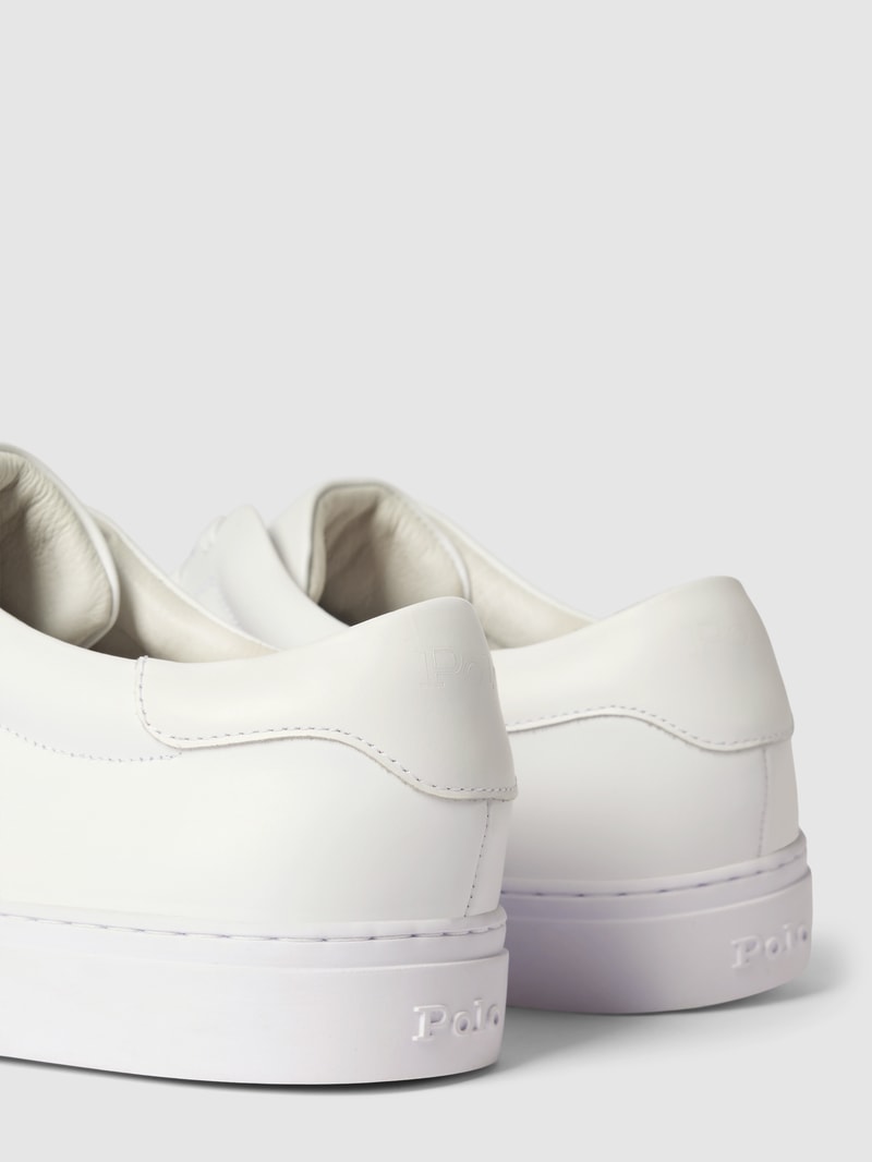 Sneaker aus Leder Modell 'JERMAIN II' in weiß