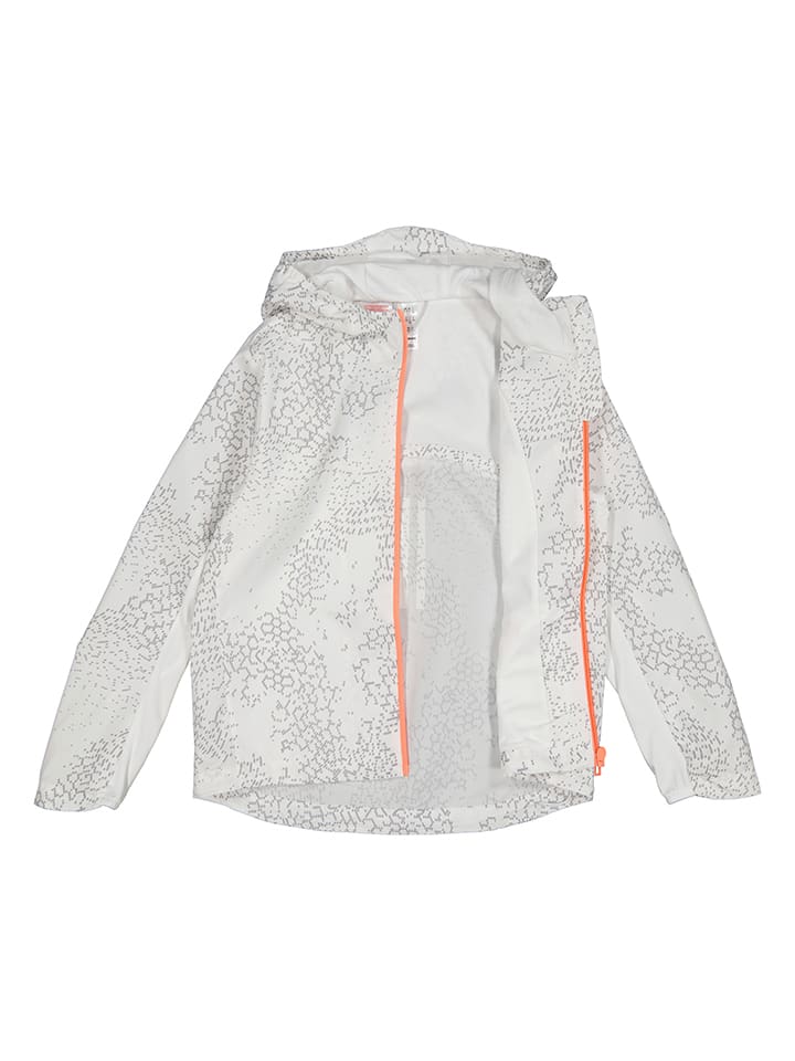 adidas Laufjacke in Weiß/ Grau günstig kaufen
