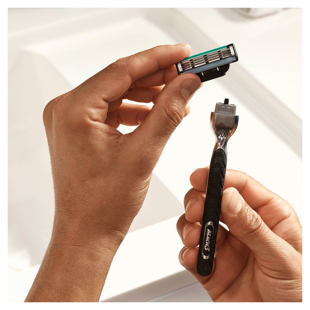 gillette Gillette Mach3 Lames de Rasoir x12 Lames de Rasoir