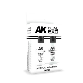 Dual Exo Set 1 - 1A Xtreme White & 1B Robot White