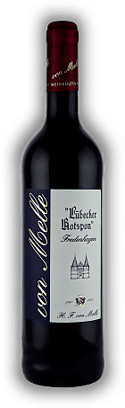 Lübecker Rotspon, Fredenhagen, Pays d`Oc IGP, 2020, Süd-Frankreich  Lübecker Rotspon, Fredenhagen, Pays d`Oc IGP, 2020, Süd-Frankreich   Jahrgang 2020 - 0,75	 Liter - Vol 13,5%