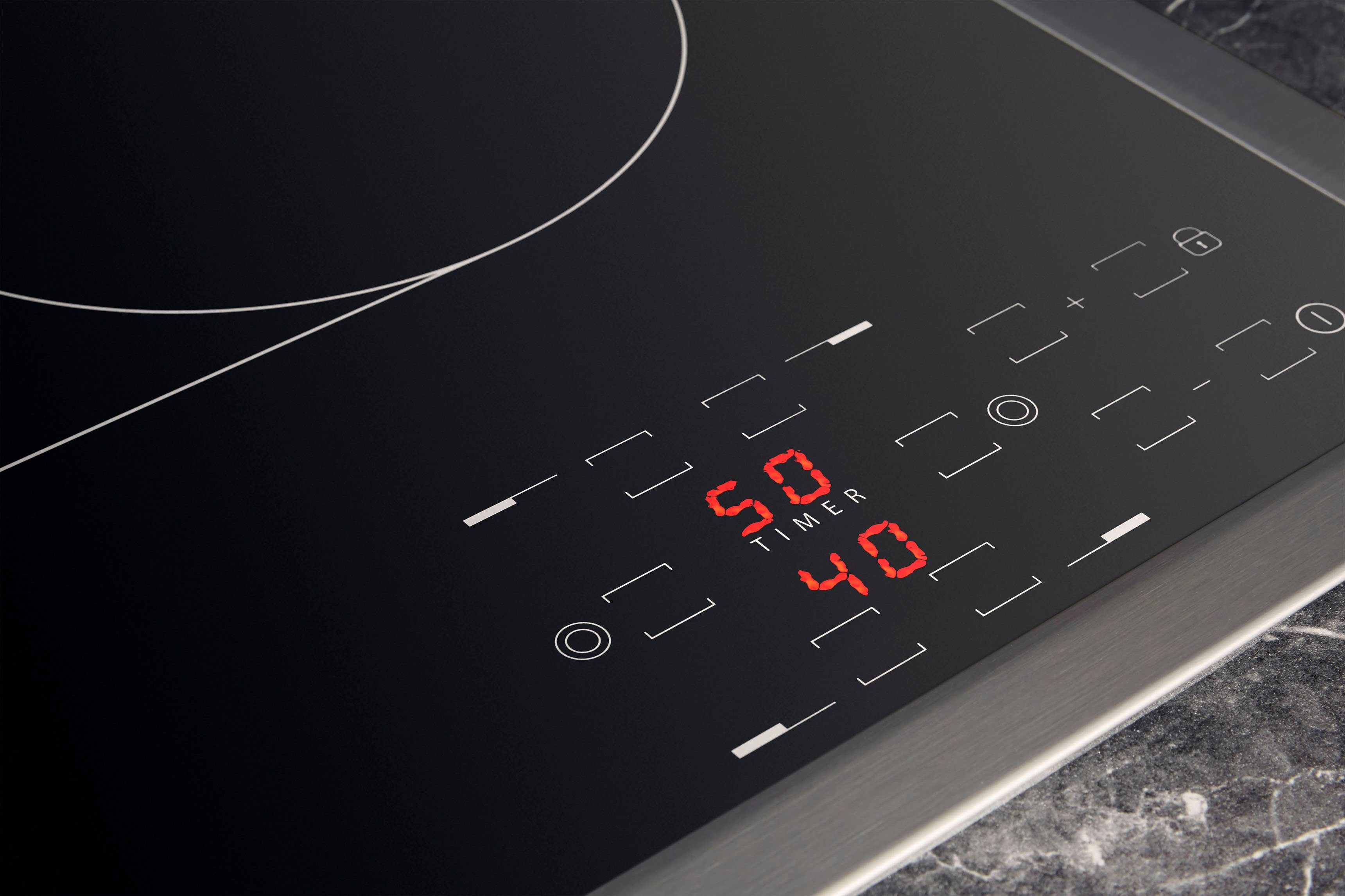 BAUKNECHT Backofen-Set BAKO4 HR6 BLACK, mit 2-fach-Teleskopauszug, Hydrolyse
