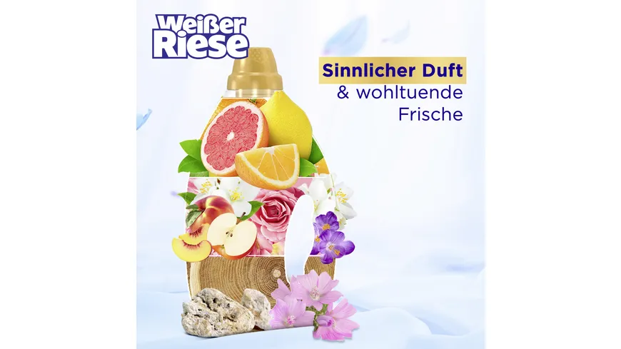 Weißer Riese Universal Gel Aromatherapie Floral Sensation Lotus Vollwaschmittel 990 ml