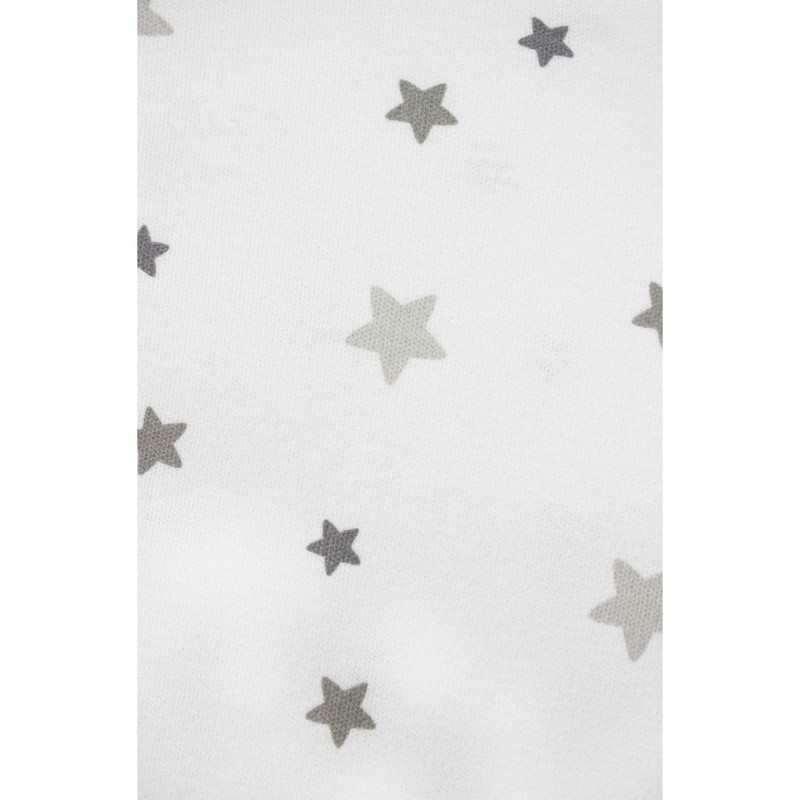 Pyjama bébé été Jersey Coton Bio motifs étoiles grises