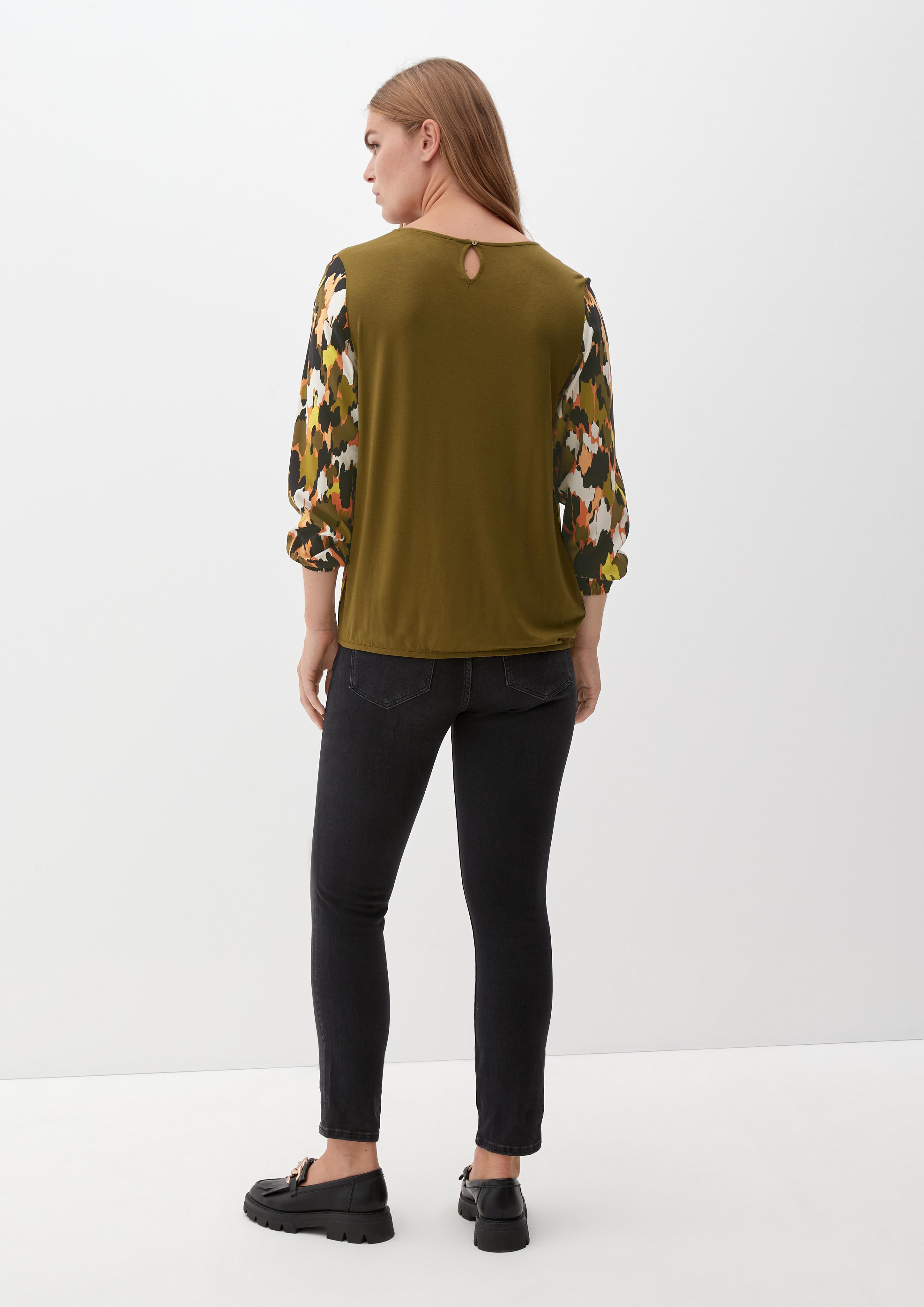 Blusenshirt im Fabricmix  2121477-77A1