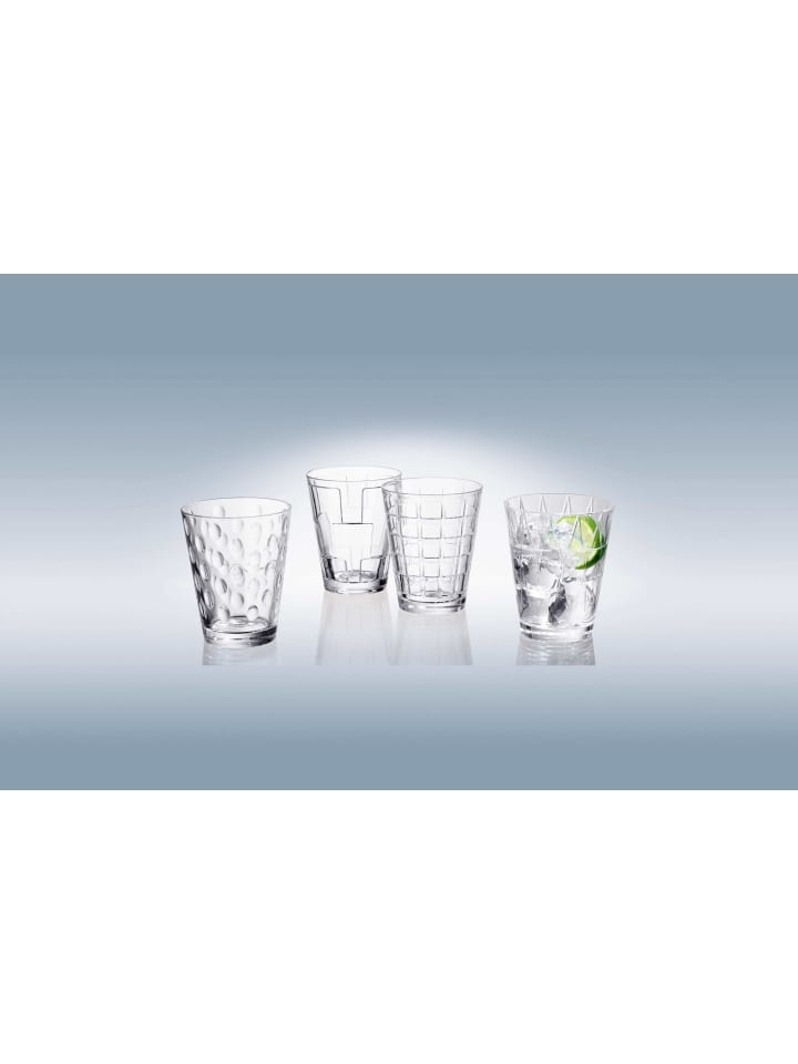 Villeroy & Boch 12er Set Wassergläser Dressed Up 310 ml in transparent günstig kaufen onesize