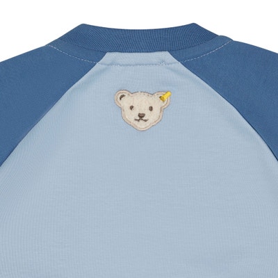 Sweatjacke, mittelblau für Jungs