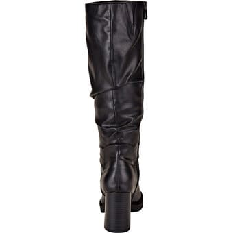 Marco Tozzi Langschaftstiefel in schwarz