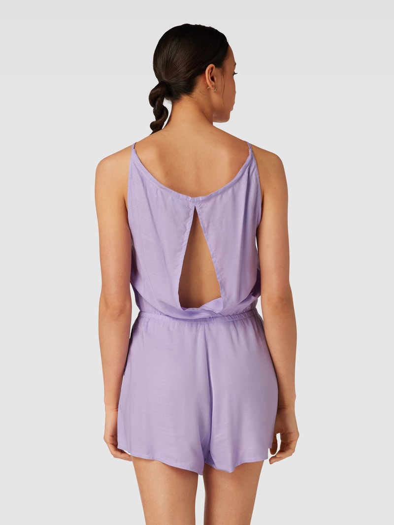 Playsuit mit Schlüsselloch-Ausschnitt Modell 'LEINA' in flieder