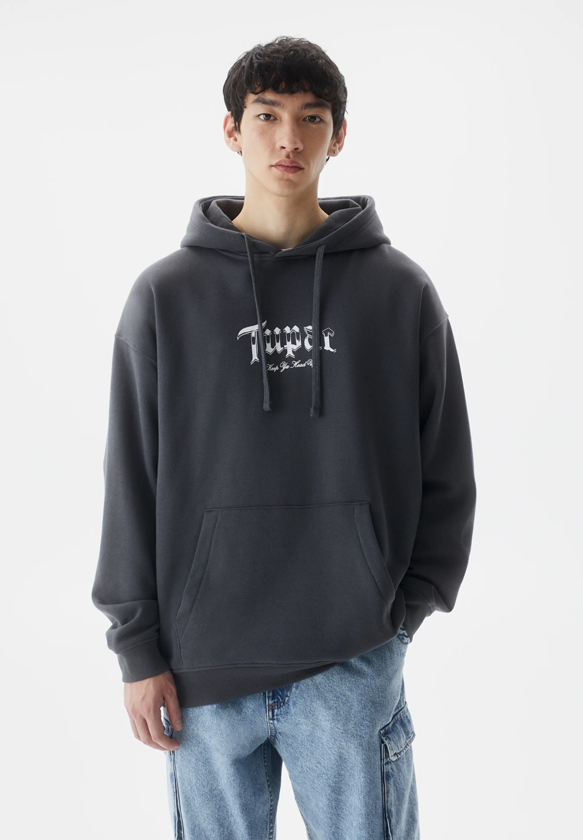 PULL&BEAR TUPAC - Sudadera con capucha