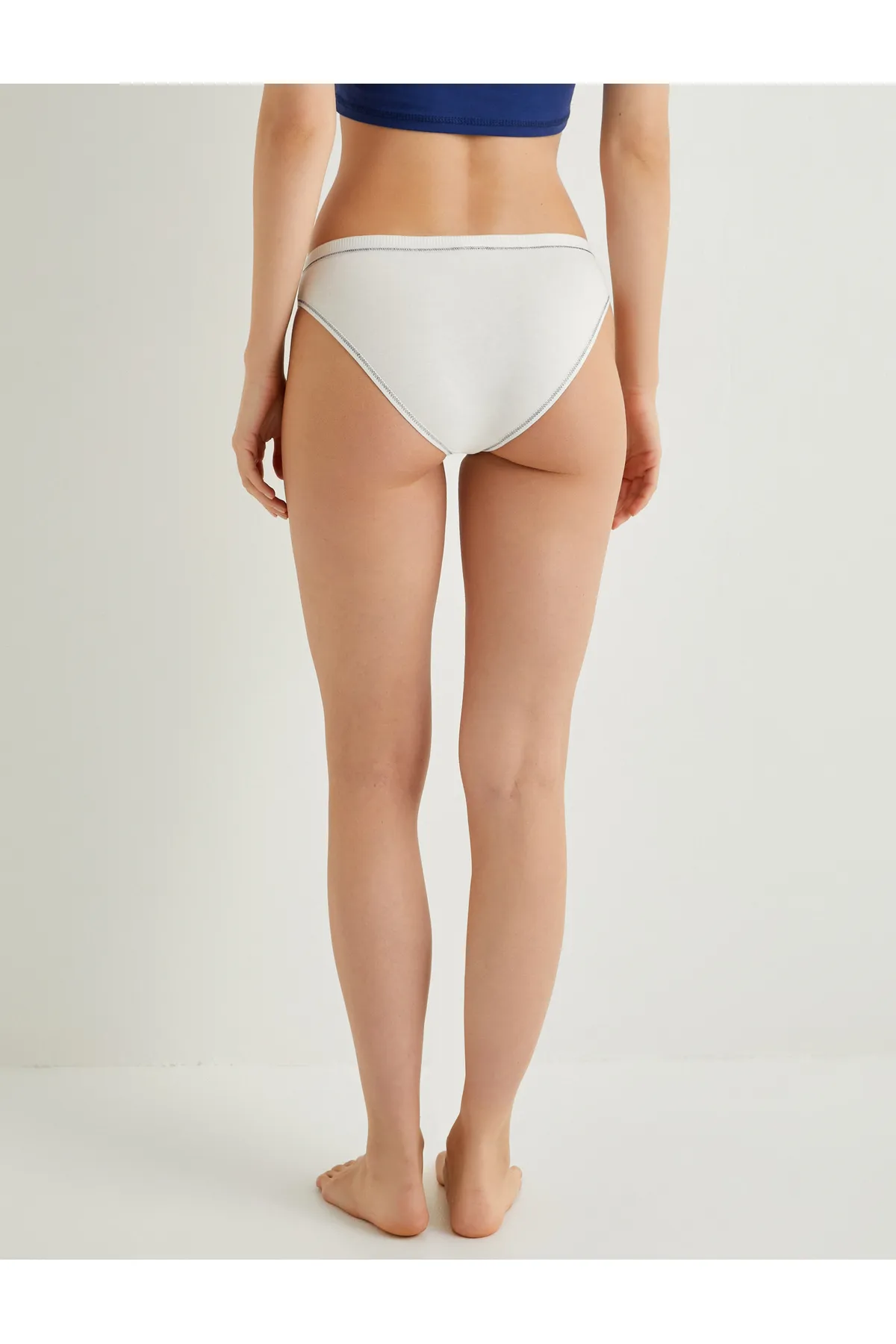 Koton  Slip mit normaler Taille und Kordel, bedruckt