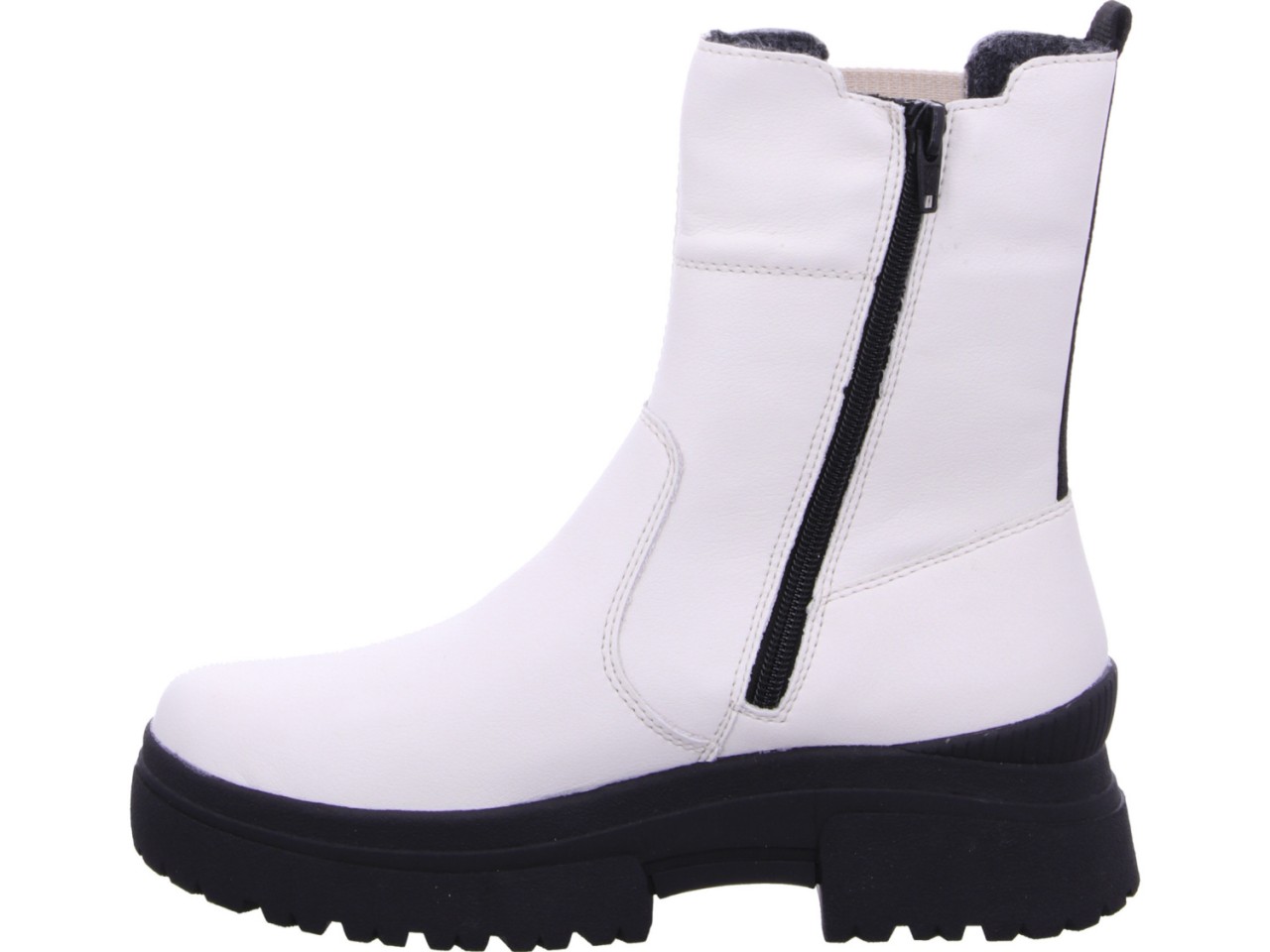 RIEKER Stiefeletten weiss HWK Damen Stiefel
