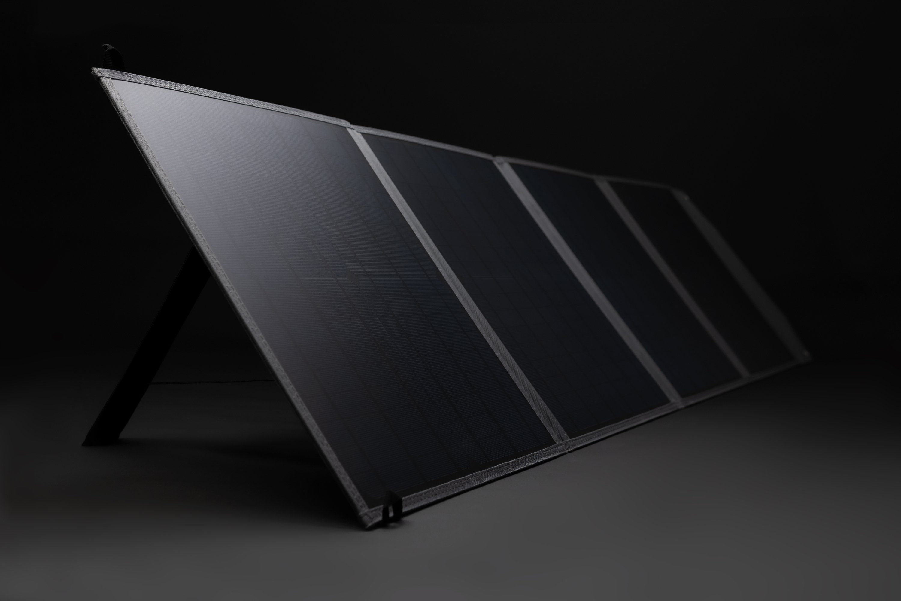 XLAYER Solarmodul Solarpanel 80W faltbar tragbar mobile Stromversorgung USB-C Notstrom, 80.0 W, (Set, 1-St)