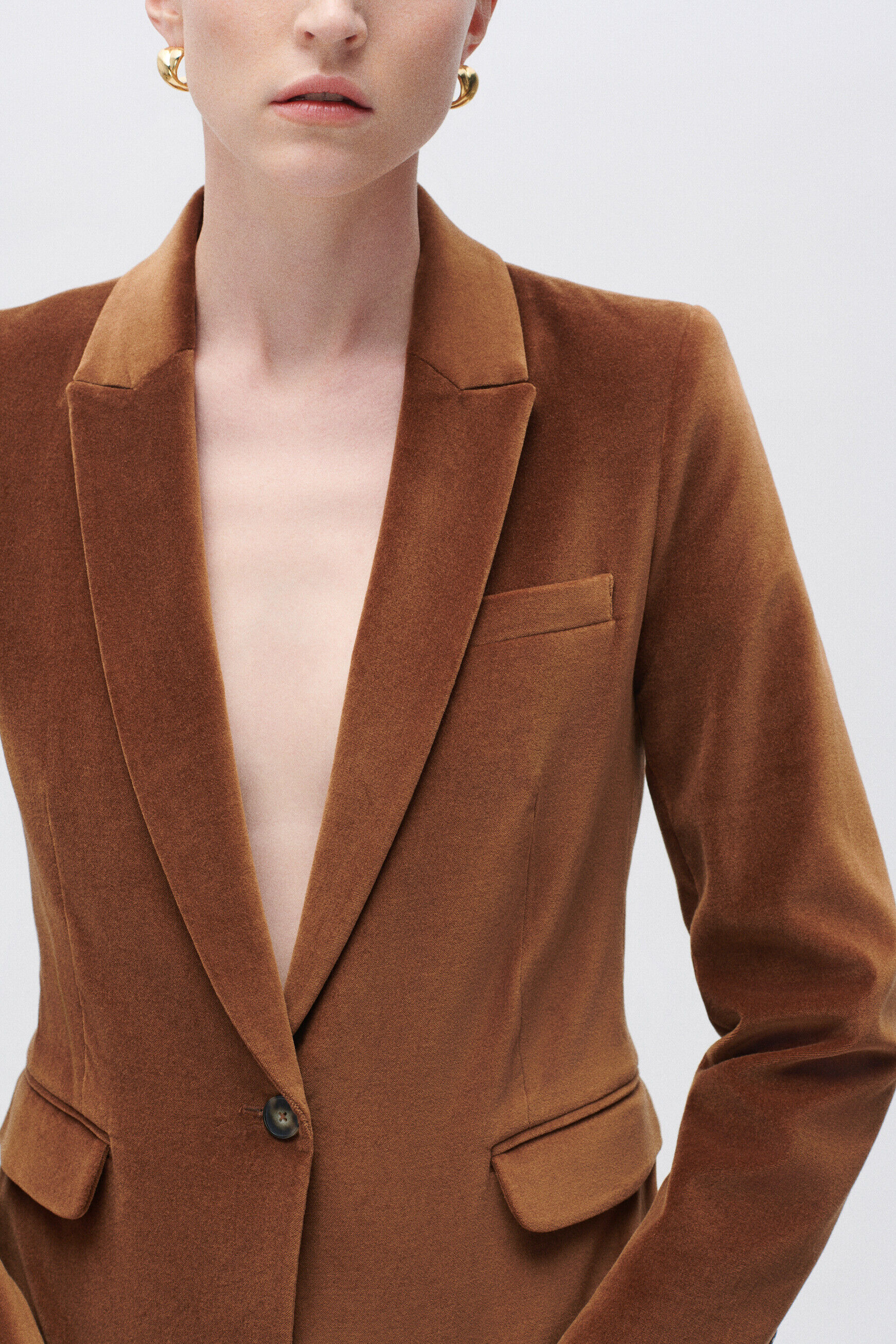 blazer aurora taupe femme