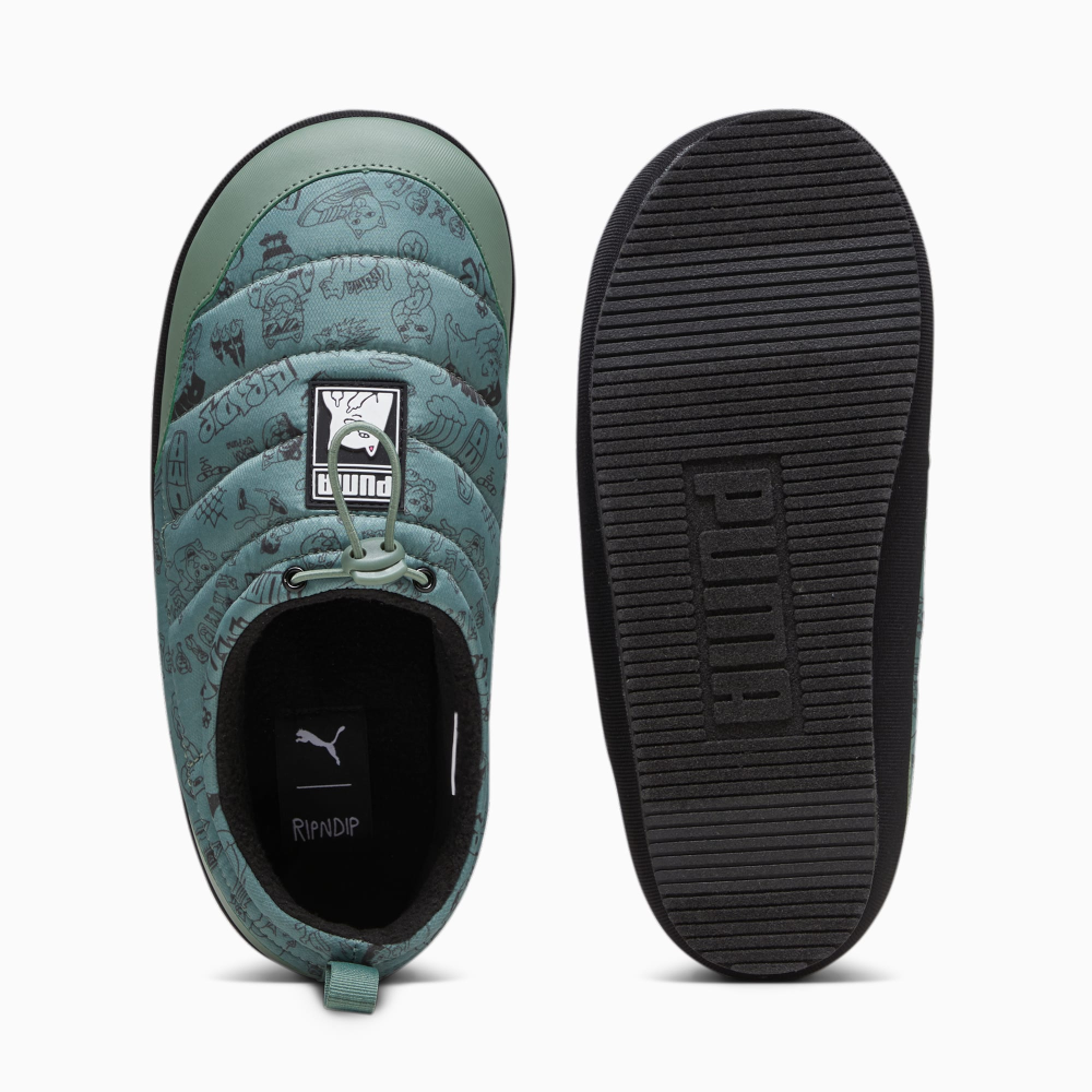 PUMA x RIPNDIP Tuff Plus Slipper 393540_01 / grün