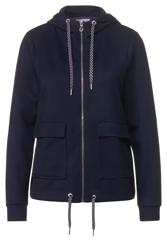 Street One Sweatjacke mit Kapuze