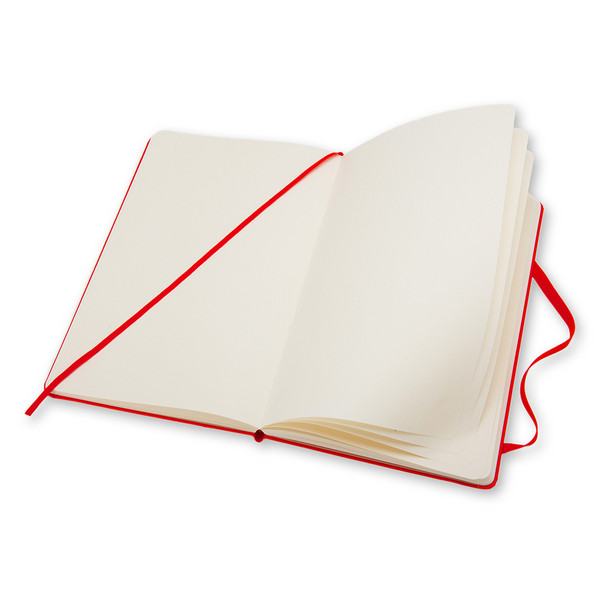 MOLESKINE NOTIZBUCH BLANKO POCKET DIN A6 ROT - Notizbuch