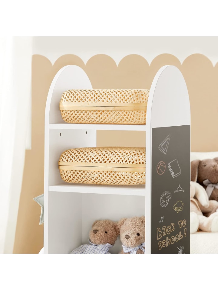 SoBuy Kinderregal in Weiß - (B)48 x (H)105 x (T)48cm günstig kaufen onesize