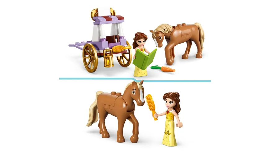 LEGO ǀ  Princess 43233 Belles Pferdekutsche