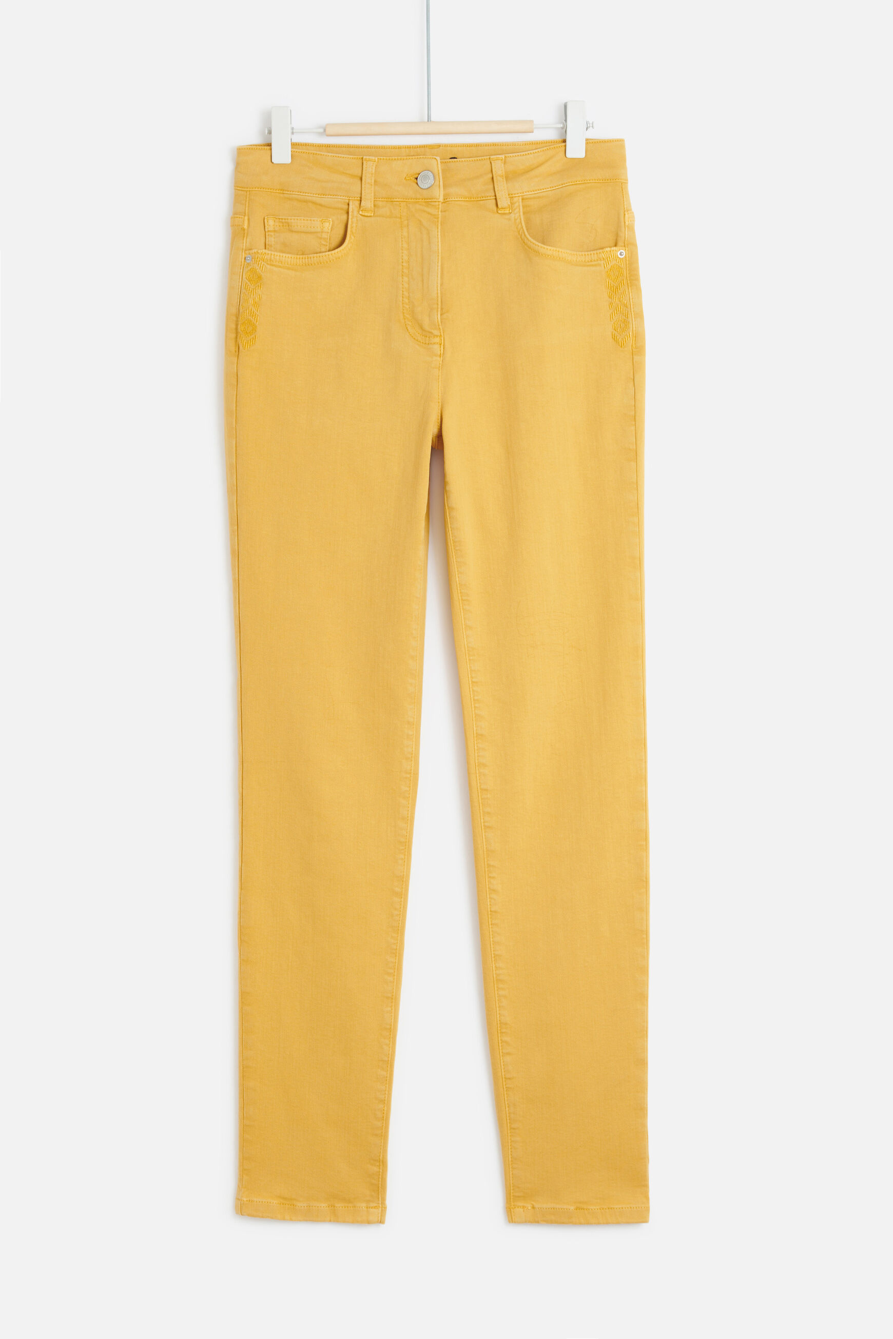 pantalon miami jaune fonce femme
