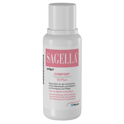 SAGELLA poligyn Intimwaschlotion für Frauen 50   100 ml  Lotion