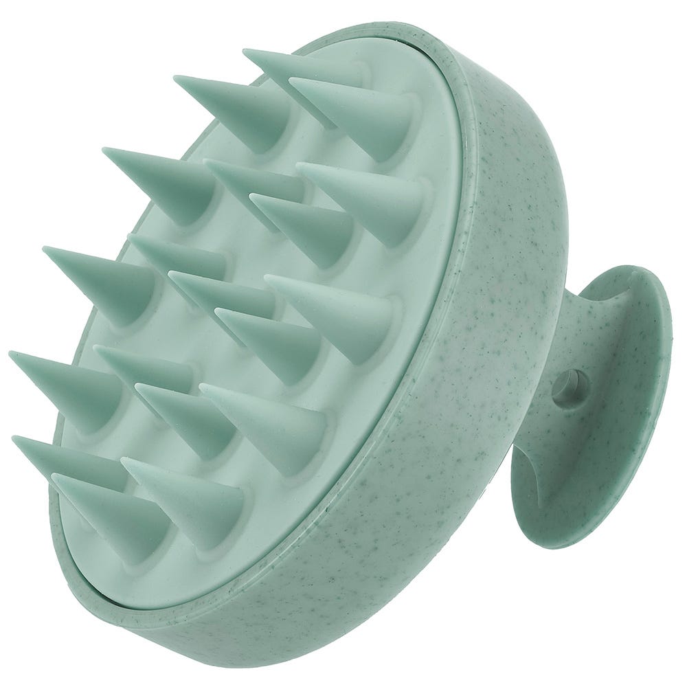 Efalock Greentools Kopfmassagebürste Mintgreen
