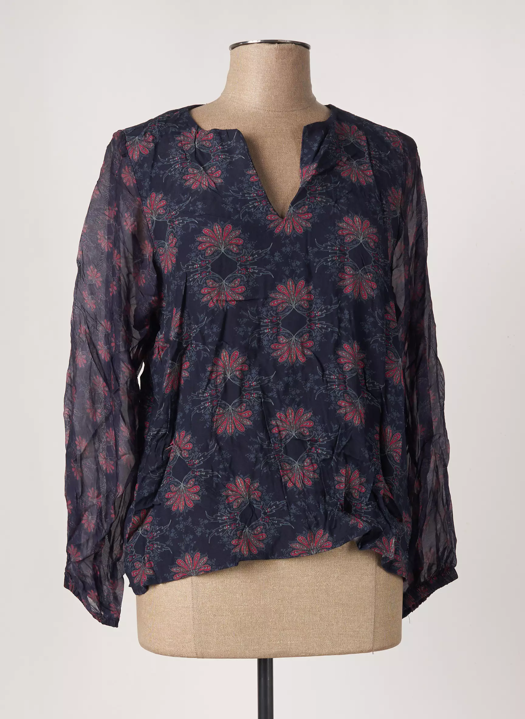 La Fee Maraboutee Blouses Femme couleur bleu