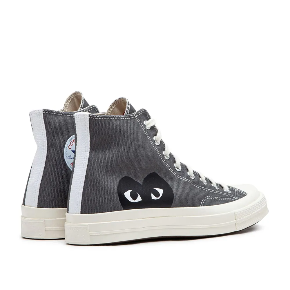 Converse x new big heart chuck taylor 70 high grey P1K122-GYSP39 / schwarz