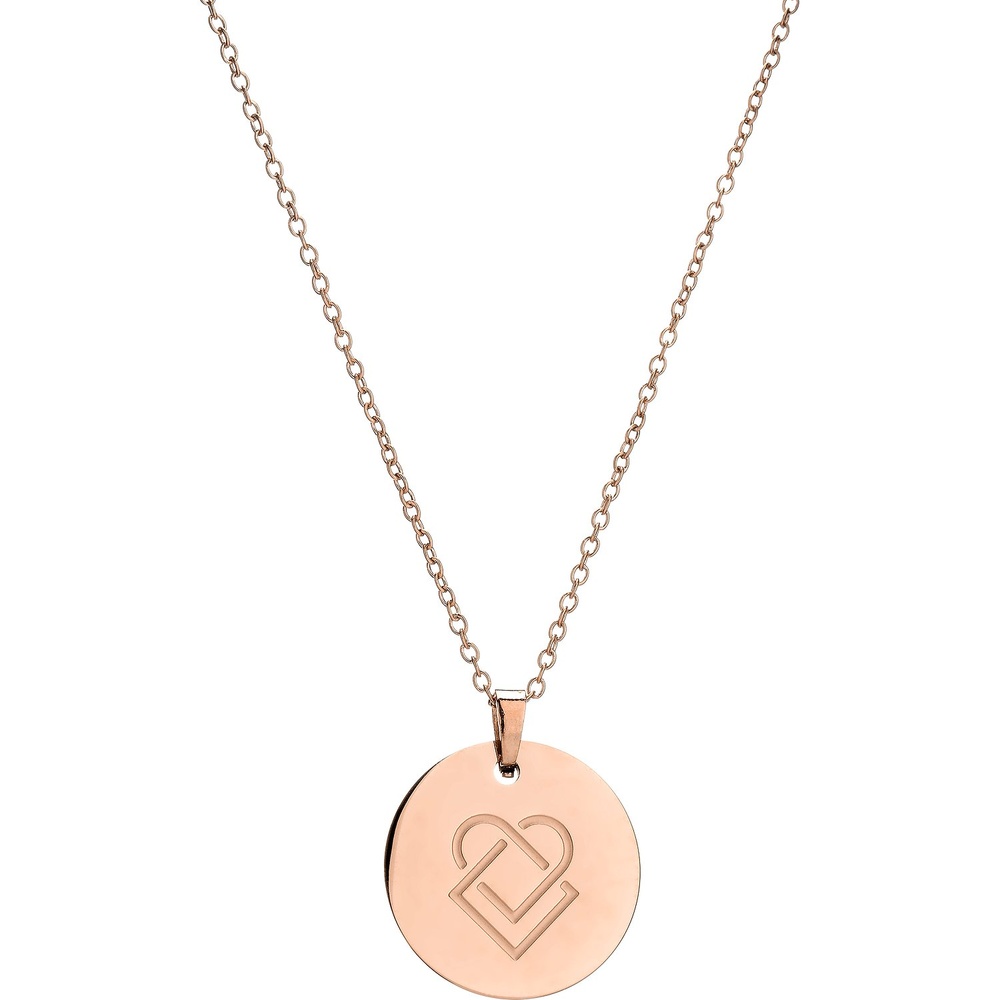 Liebeskind Chaînette Acier inoxydable or rose collier