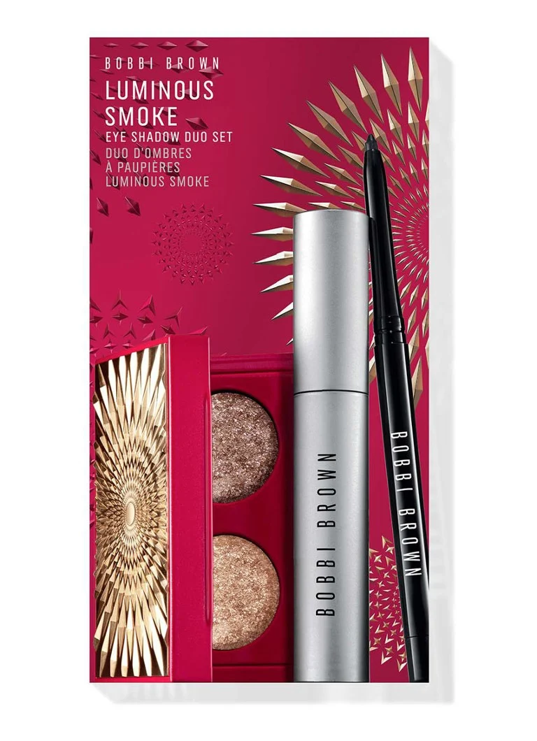 Set fard de pleoape Bobbi Brown Smoke Luminous Duo - Ediție limitată
