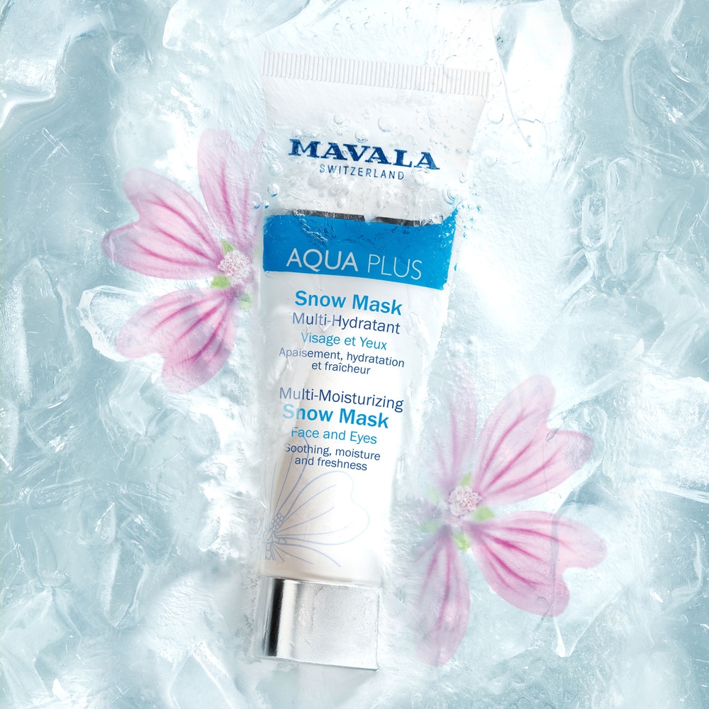 Mavala AQUA PLUS SNOW MASK Multi-Hydratant Masque Multi-Hydratant