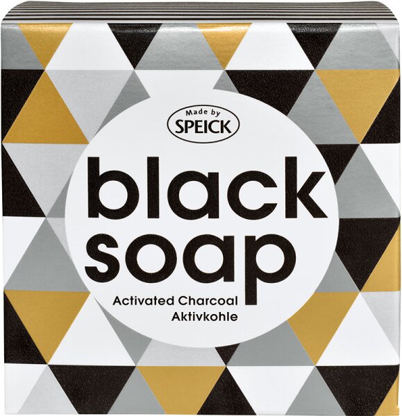 Speick Naturkosmetik Made by Speick Black Soap Aktivkohle Stückseife