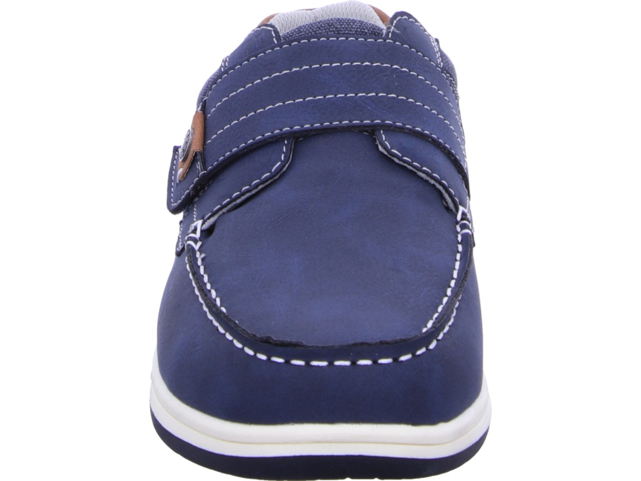 SUPREMO Komfort Slipper blau