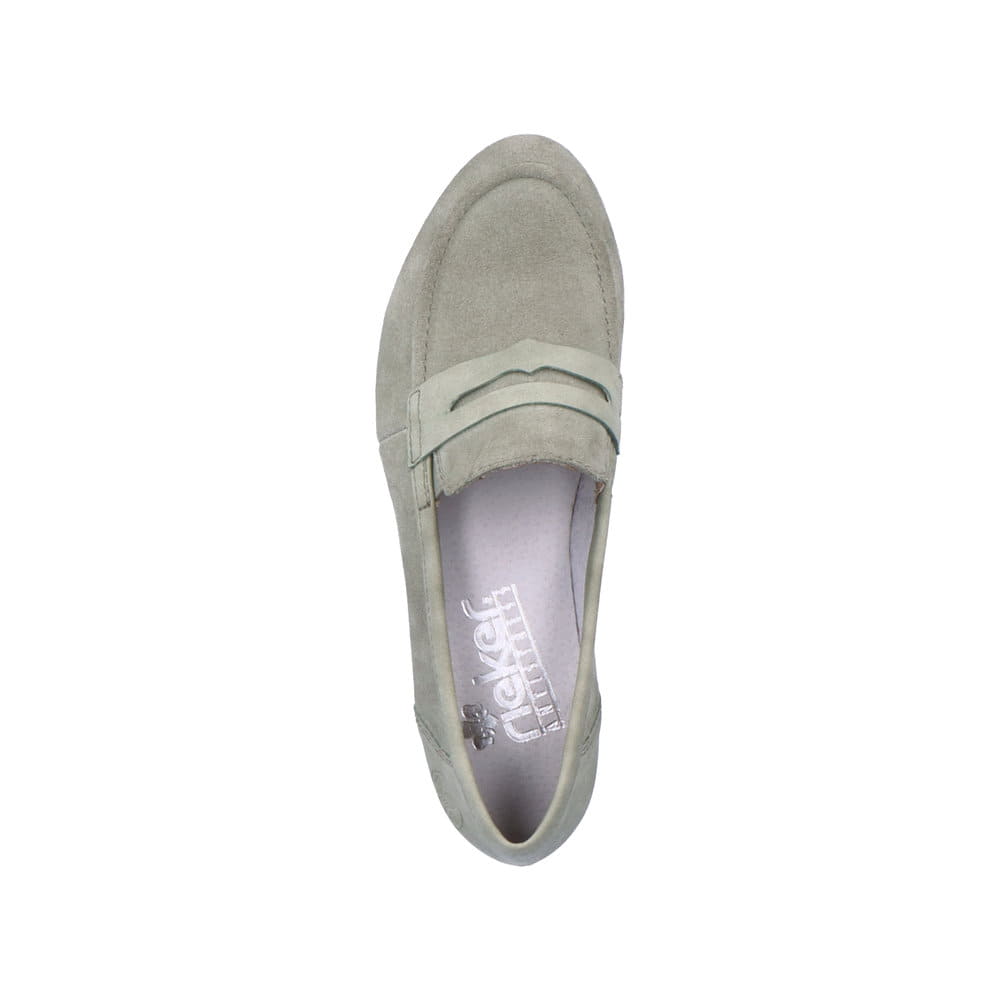 Rieker Damen Loafer mintgrün