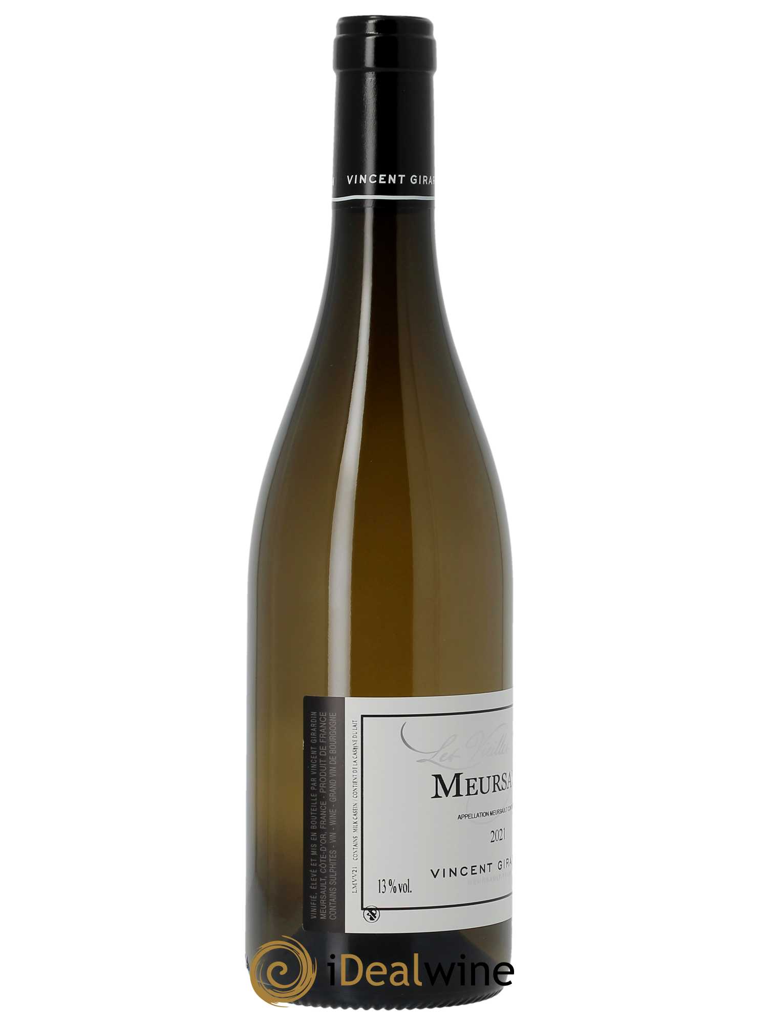 Meursault Vieilles Vignes Vincent Girardin (Domaine)  2021 - Lot de 1 Bouteille