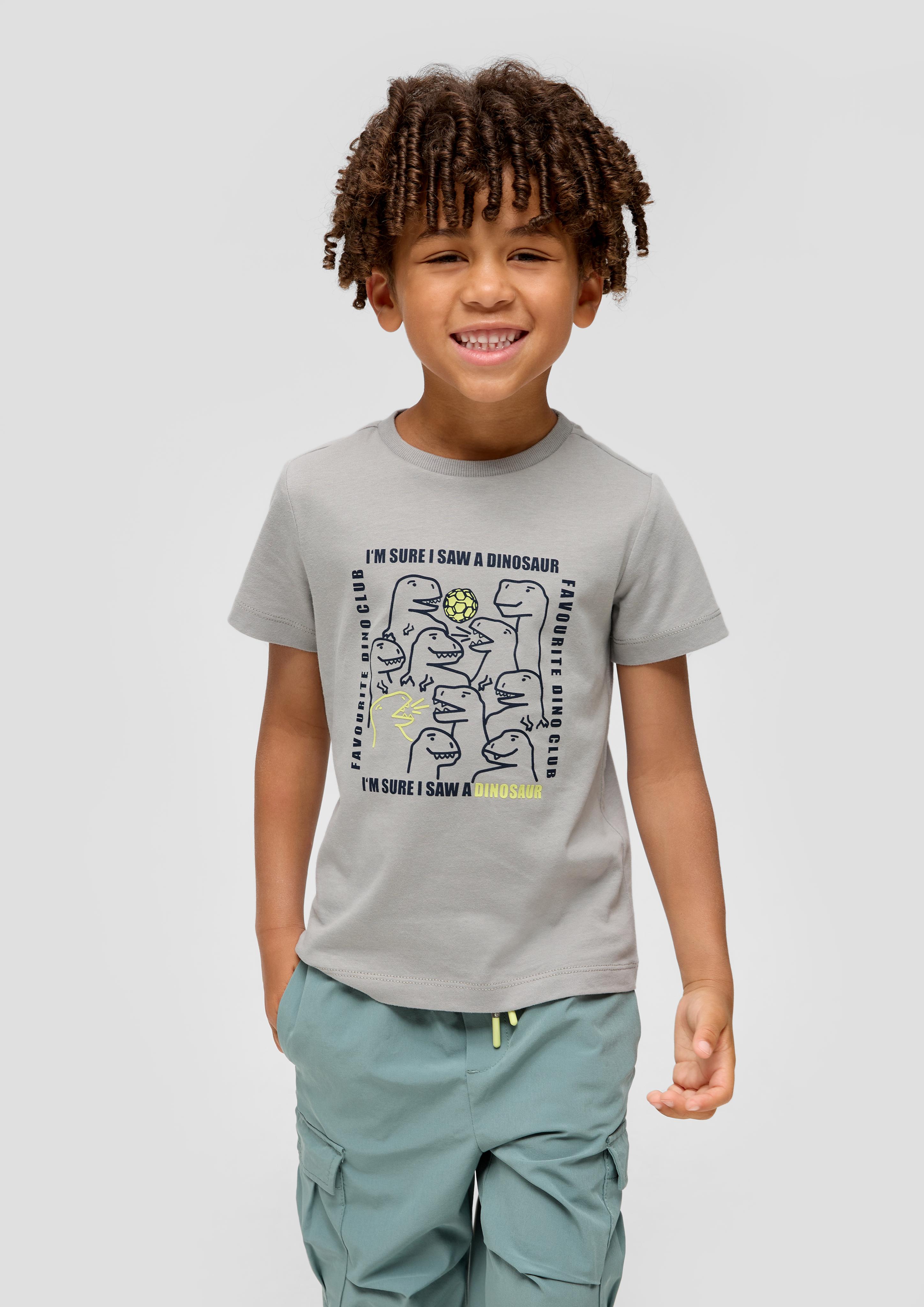 T-Shirt mit Frontprint  2143100-9114