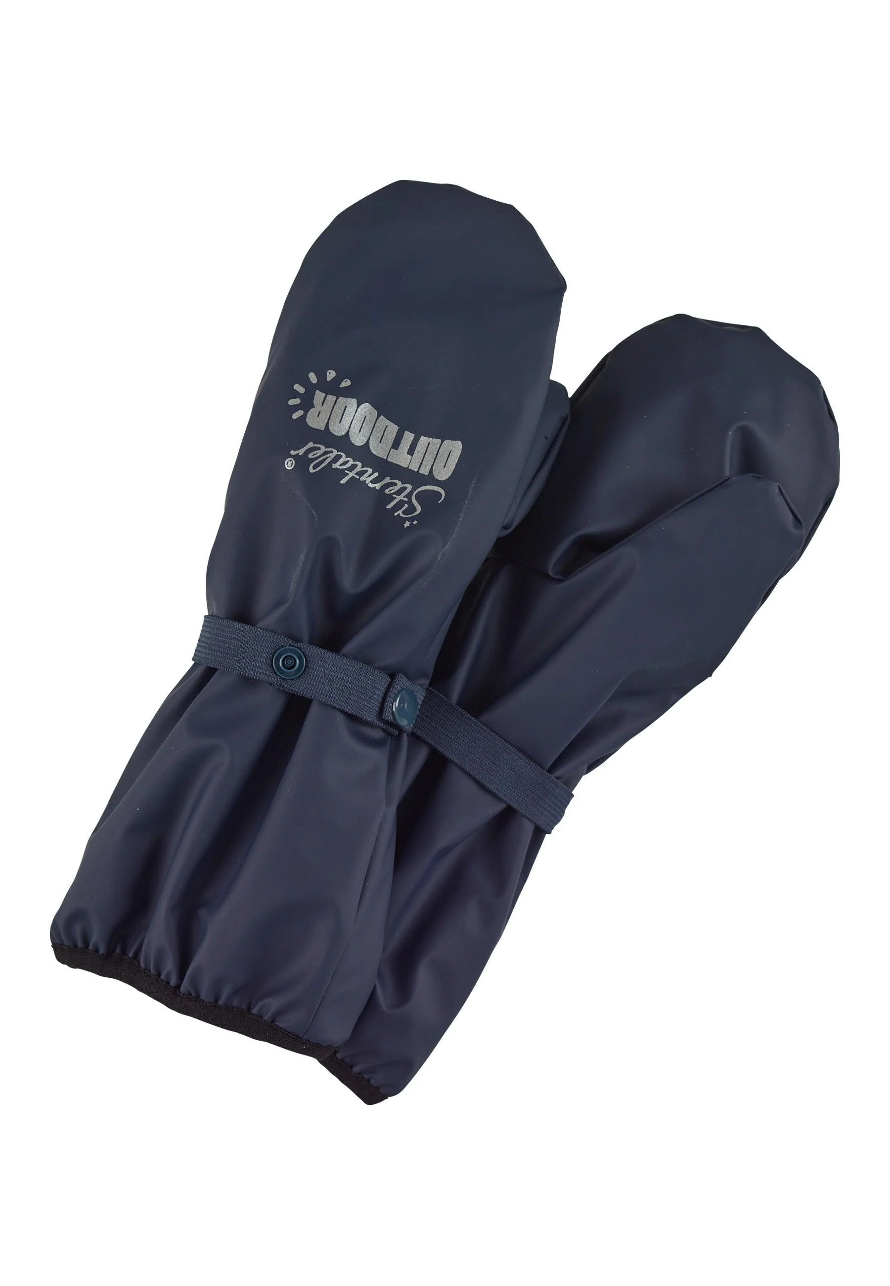 Stulpen-Handschuh in Marine o. Hortensie,gefüttert