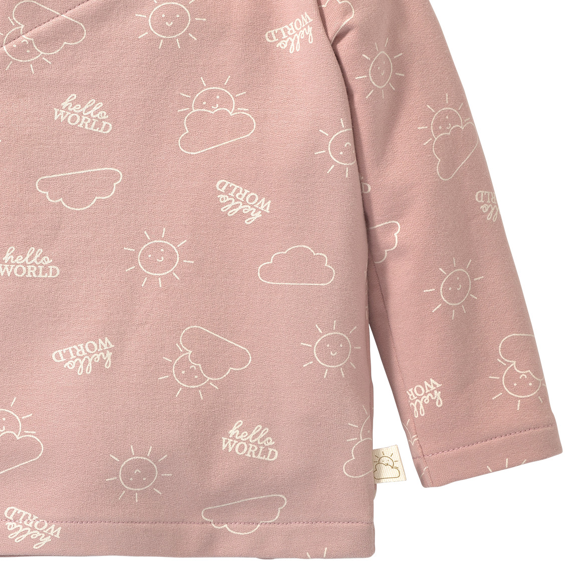 Newborn Wickeljacke aus Bio-Baumwolle