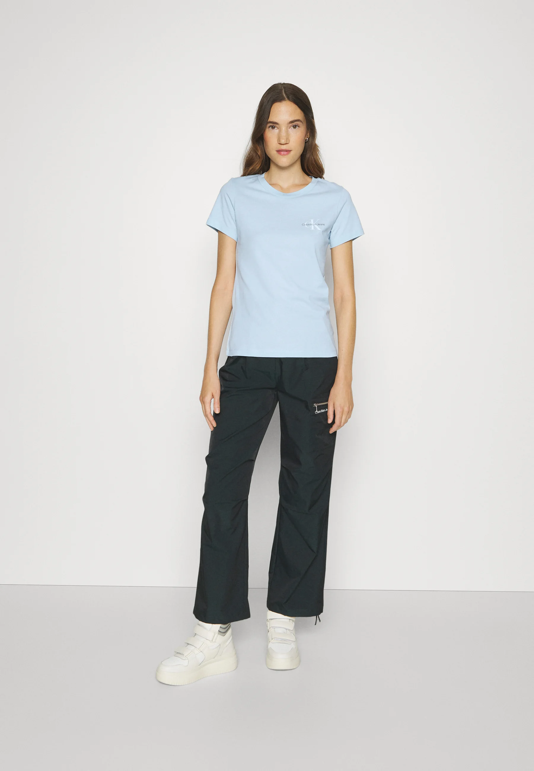 Calvin Klein Jeans MONOLOGUE SLIM TEE PACK DE 2 - Camiseta básica
