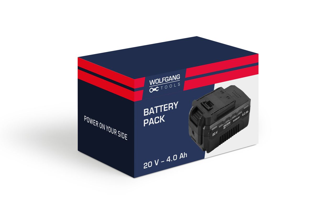 WOLFGANG TOOLS WOLFGANG Batterie B2020-2P 4.0Ah 20v