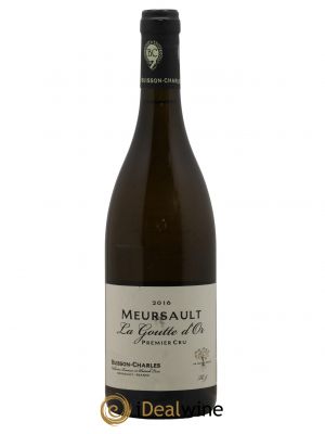 Meursault 1er Cru Goutte d'Or Buisson-Charles (Domaine)  2016 - Lot de 1 Bouteille