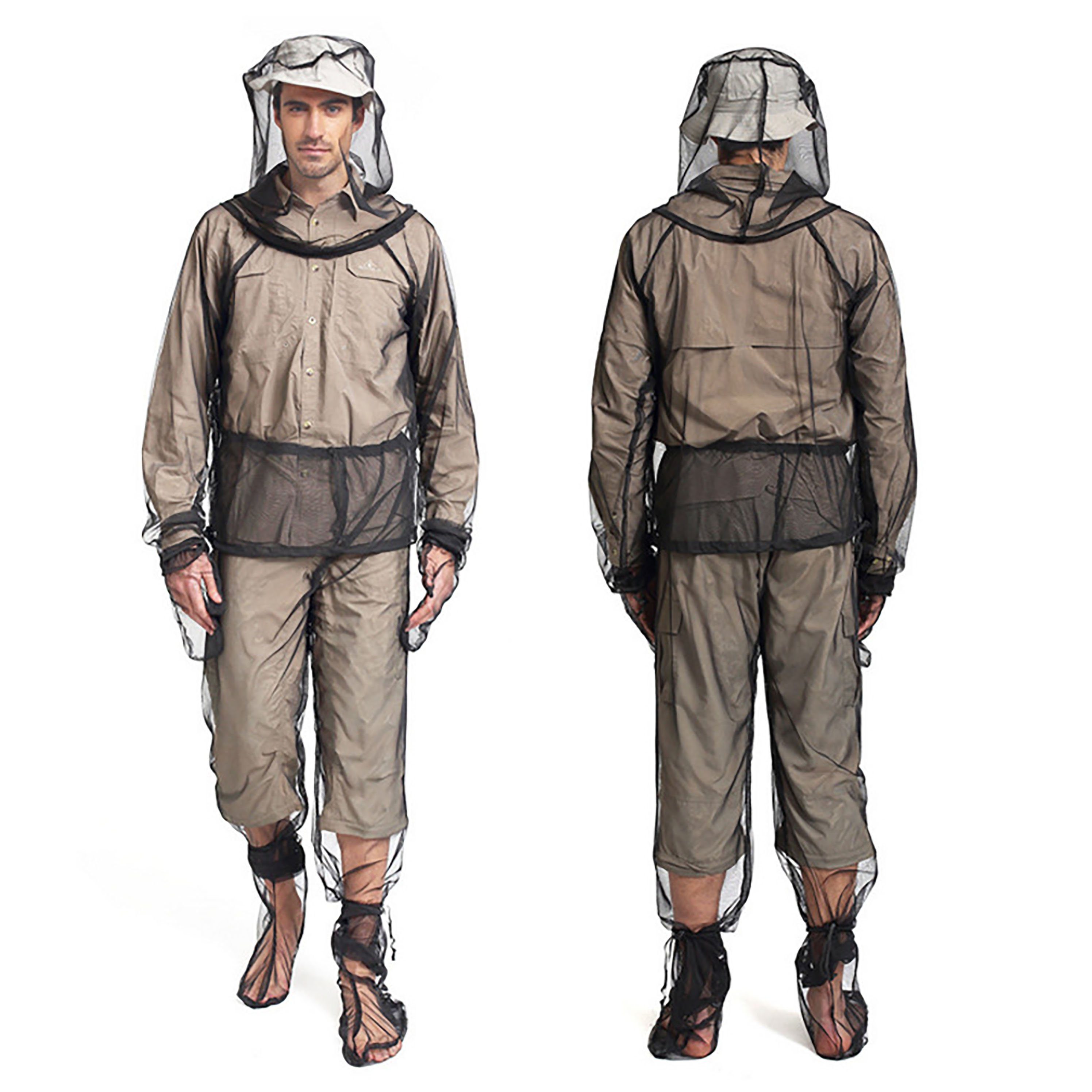 SRRINM Schädlingsschutznetz Outdoor Bergsteigen Moskito Repellent Kleidung