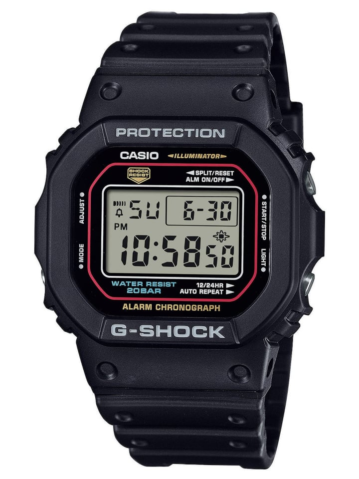 Casio G-Shock Origin Digital Herrenuhr Schwarz günstig kaufen onesize