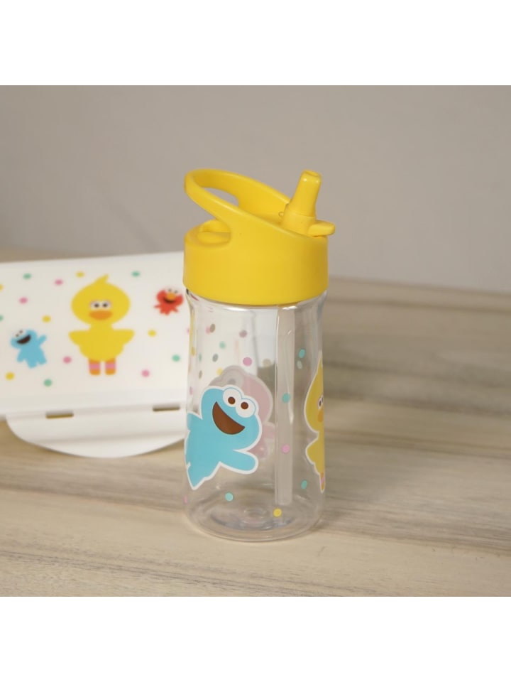 Geda Labels Trinkflasche Sesamstraße Freunde in Gelb - 350 ml günstig kaufen onesize