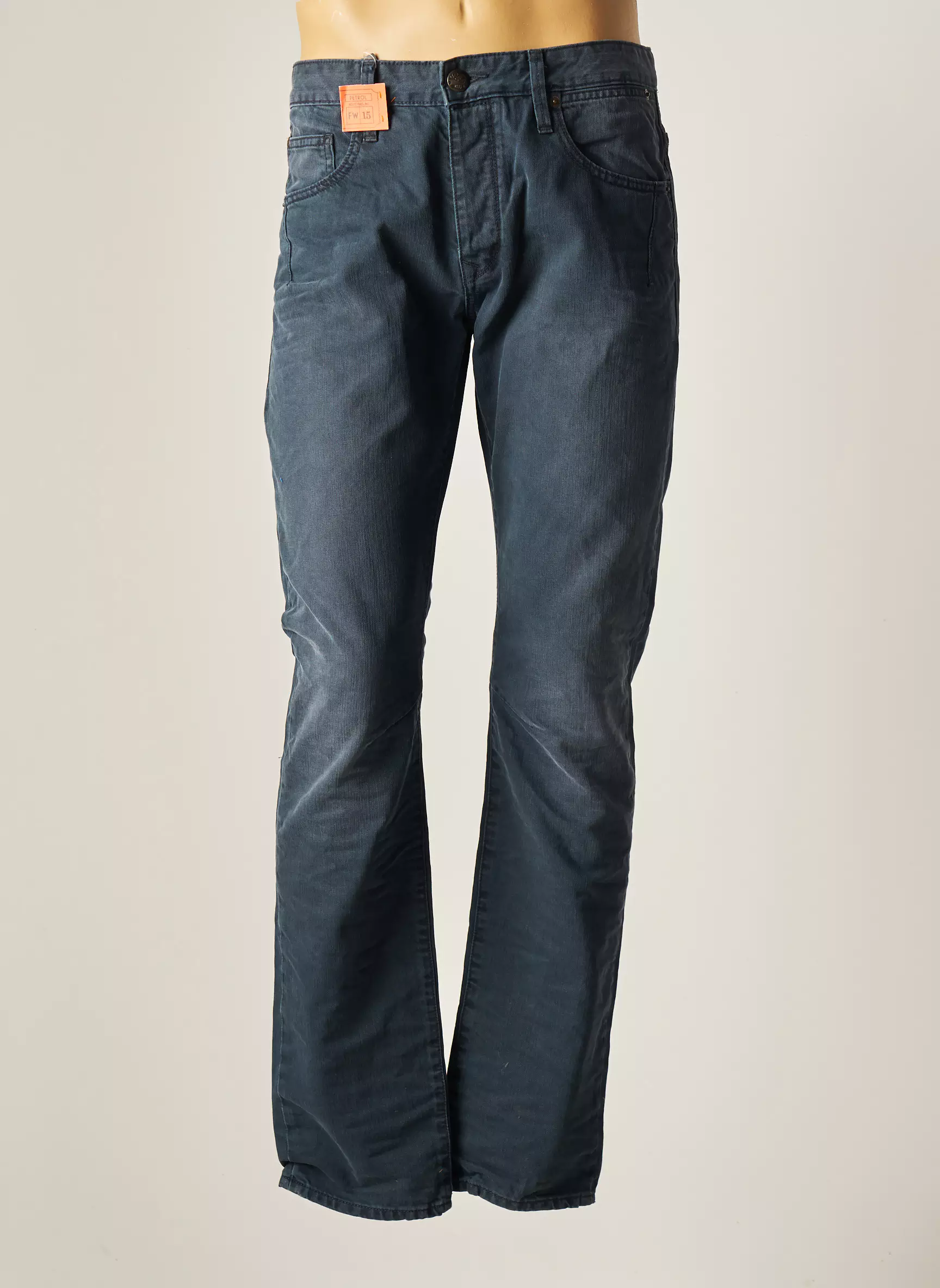 Petrol Industries Jeans Coupe Slim Homme couleur bleu