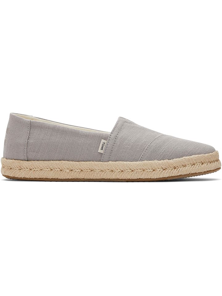 TOMS Espadrilles in Grau günstig kaufen