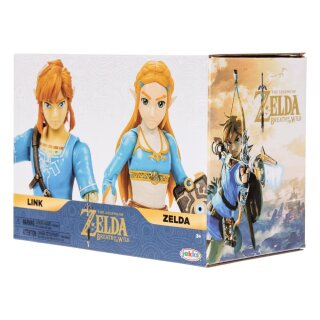 The Legend of Zelda Actionfiguren 2er-Pack - Prinzessin Zelda, Link