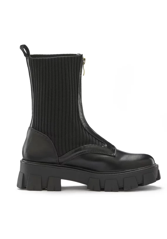 Reißverschlussstiefel