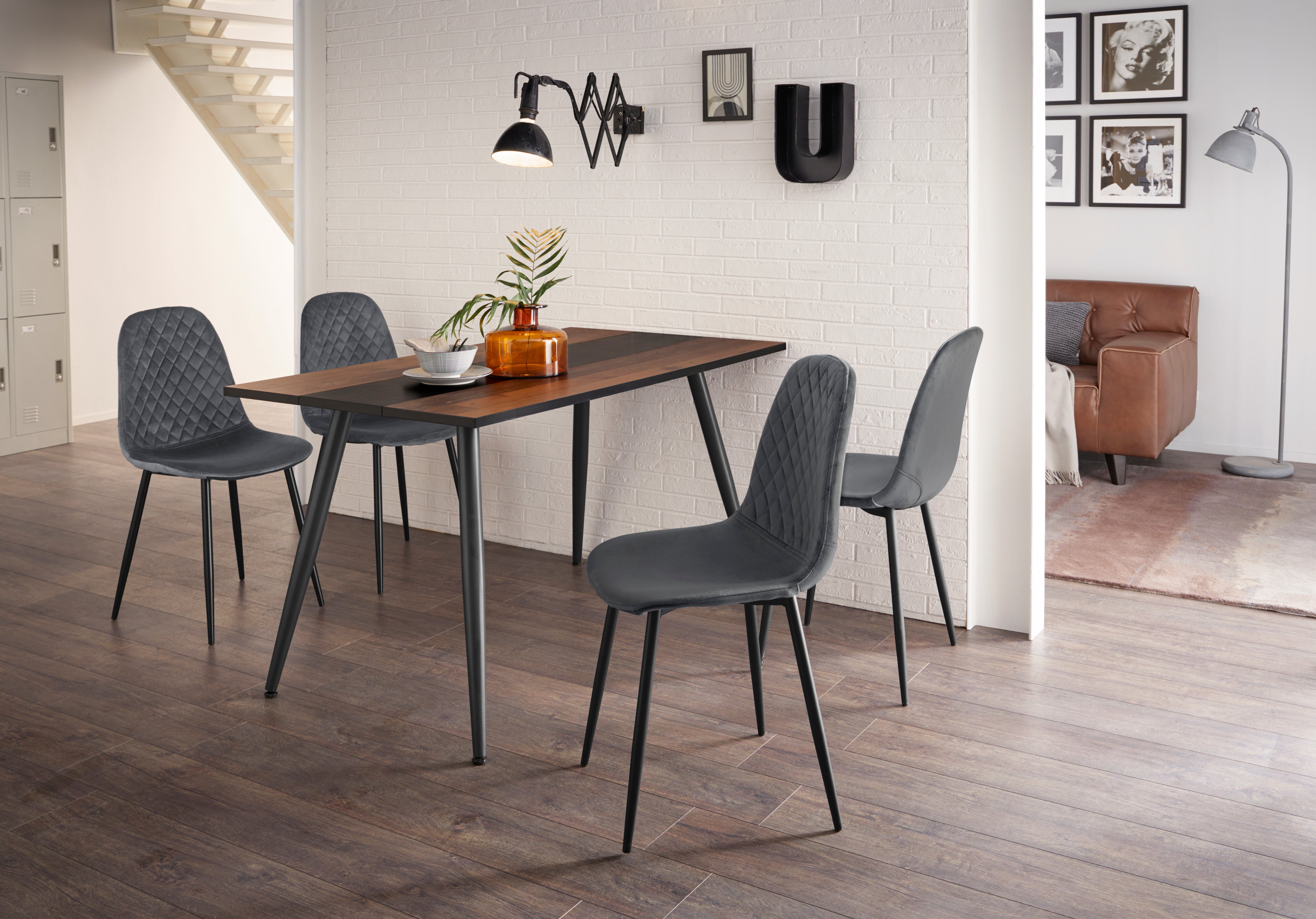 HELA 4-Fußstuhl Sabrina (Set, 2 St), 2 und 4 Stück